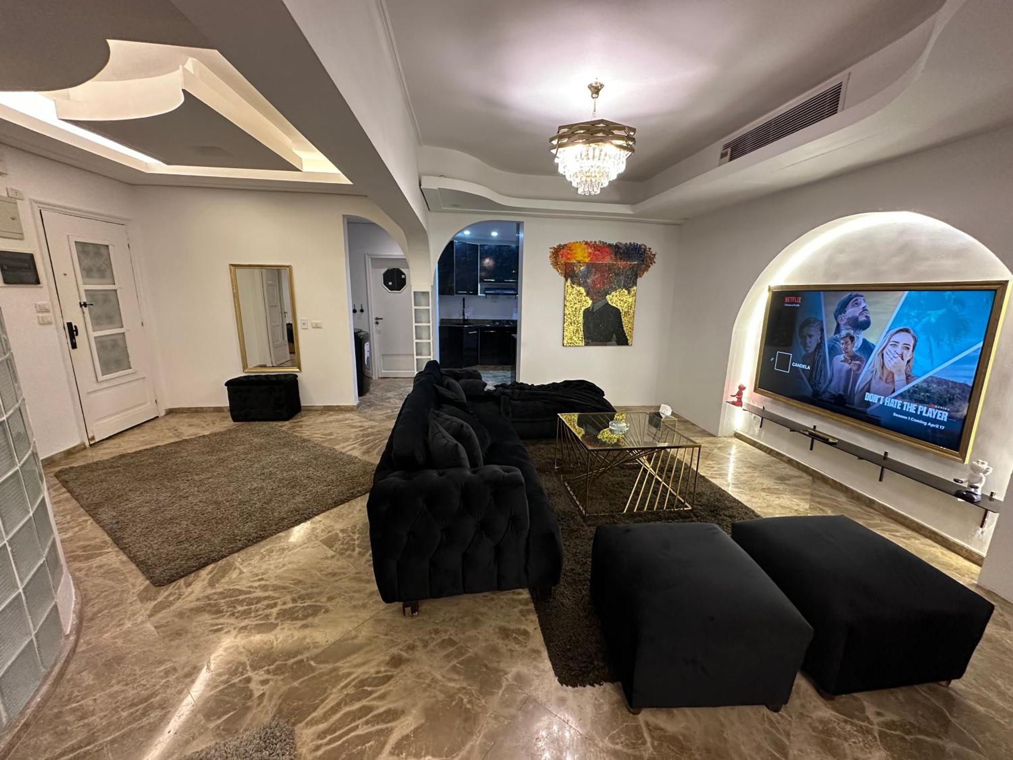 Modern 1-Bedroom Apartment In Zamalek Visits Allowed Kahire Dış mekan fotoğraf
